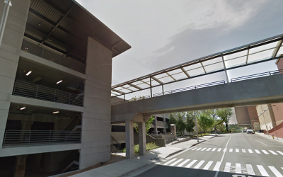 State Street garage parking expansion and pedestrian bridge